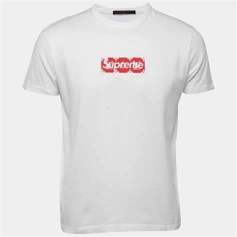 supreme lv box logo tee price|LOUIS VUITTON SUPREME BOX LOGO TEE WHITE – ODTO.